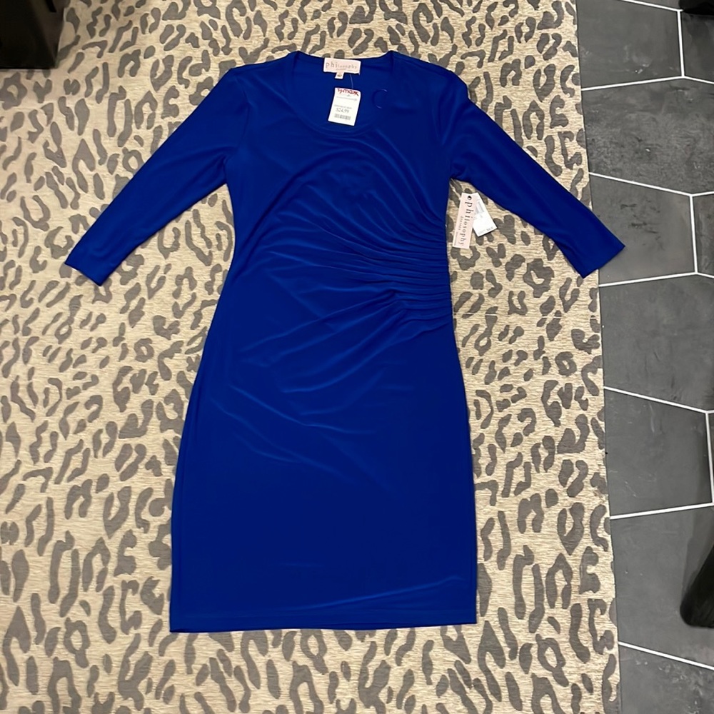 Blue dress